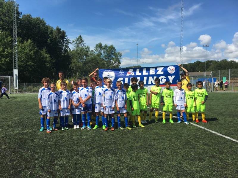 Burdet Contractant Général soutient l'AS Sillingy pour la Gothia Cup.